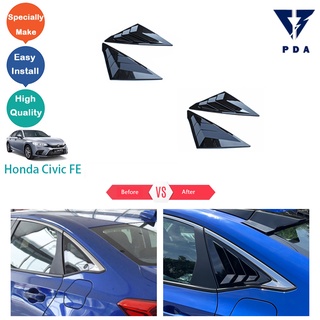 แผ่นปิดกระจกบังลมหลัง Honda Civic FE