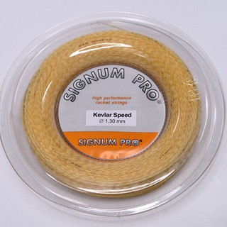 SIGNUMPRO KEVLAR SPEED ​∅1.30mm.*200m. เอนเทนนิส สำหรับเพิ่มความเร็วและการความคุมทิศทาง