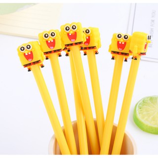 Spongbob ปากกาลายการ์ตูน หมึกสีดำ