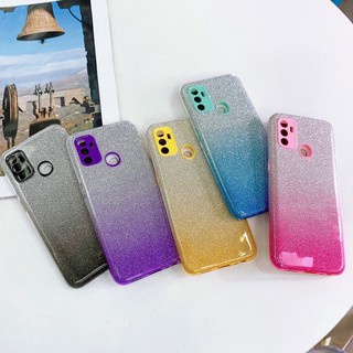 เคส กากเพชร ทูโทน 3ชิ้น รุ่น Samsung A6plus J8 S21FE S22 S22plus S22ulter S21 S21plus Note20ulter เคส ซัมซุงเคสกันกระแทก