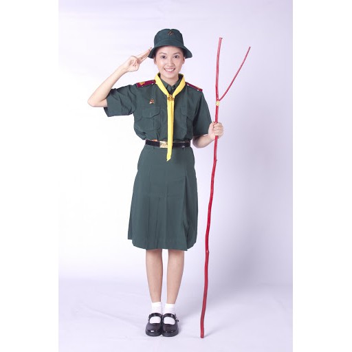 ชุดเนตรนารี​ สินค้ามีพร้อมส่ง เสื้อเนตรนารี กระโปรงเนตรนารี สินค้ามีพร้อมส่ง