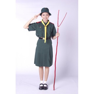 ชุดเนตรนารี​ สินค้ามีพร้อมส่ง เสื้อเนตรนารี กระโปรงเนตรนารี สินค้ามีพร้อมส่ง
