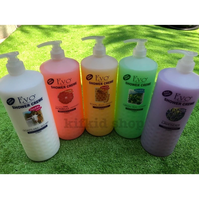 สบู่เหลว EVO ครีมอาบน้ำ ขนาด 2100 ml.👍ชวดใหญ่ถูกใจ🎉