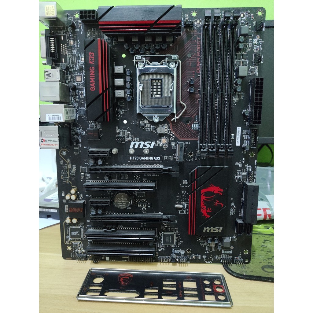 เมนบอร์ด [1151] MSI H170 GAMING M3
