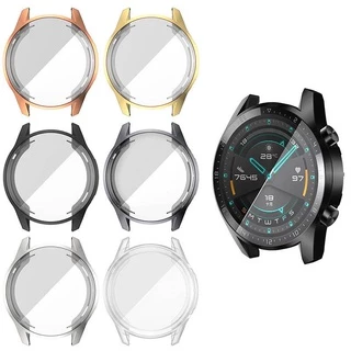 สําหรับ huawei Watch GT GT2 GT2E 46 มม. ป้องกันหน้าจอ ชุบ นิ่ม เคส สําหรับ huawei GT 2 Honor Magic2 band SmartWatch
