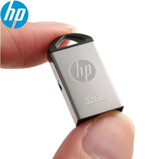 Hp แฟลชไดรฟ์ usb โลหะ ขนาดเล็ก 64GB 32GB 16GB หน่วยความจํา OTG 8GB 4GB สําหรับแล็ปท็อป รถยนต์ V221W