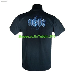 จัดส่งจากกรุงเทพฯ ส่งตรงจุดเสื้อวง Ac/Dc เสื้อยืดวงดนตรีร็อค เสื้อวินเทจ acdc เอซี/ดีซี ADC963