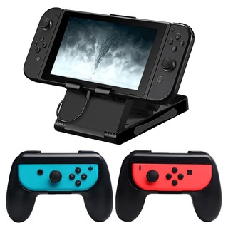 1 คู่ ABS จับยึดควบคุมสวิตช์ nintendo switch สำหรับ  สวิตช์  controller handle  bracket  stand grip