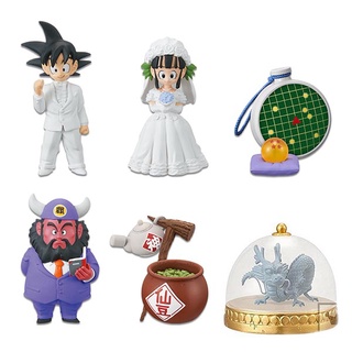 Banpresto (ครบ Set 6 กล่อง) WCF Dragon Ball World Collectable Figure Treasure Rally Vol.1 4983164180244 (Figure)