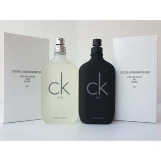 [ส่งฟรีไม่ใช้โค้ด] แท้ CALVIN KLEIN CK BE CK ONE EDT FOR UNISEX EAU DE TOILETTE SPRAY 200 ML TESTER กล่องเทสเตอร์