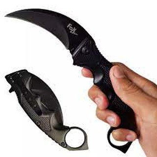 มีดคารัมบิต Fox Outdoor Karambit Knife  มีดพับ สำเนา