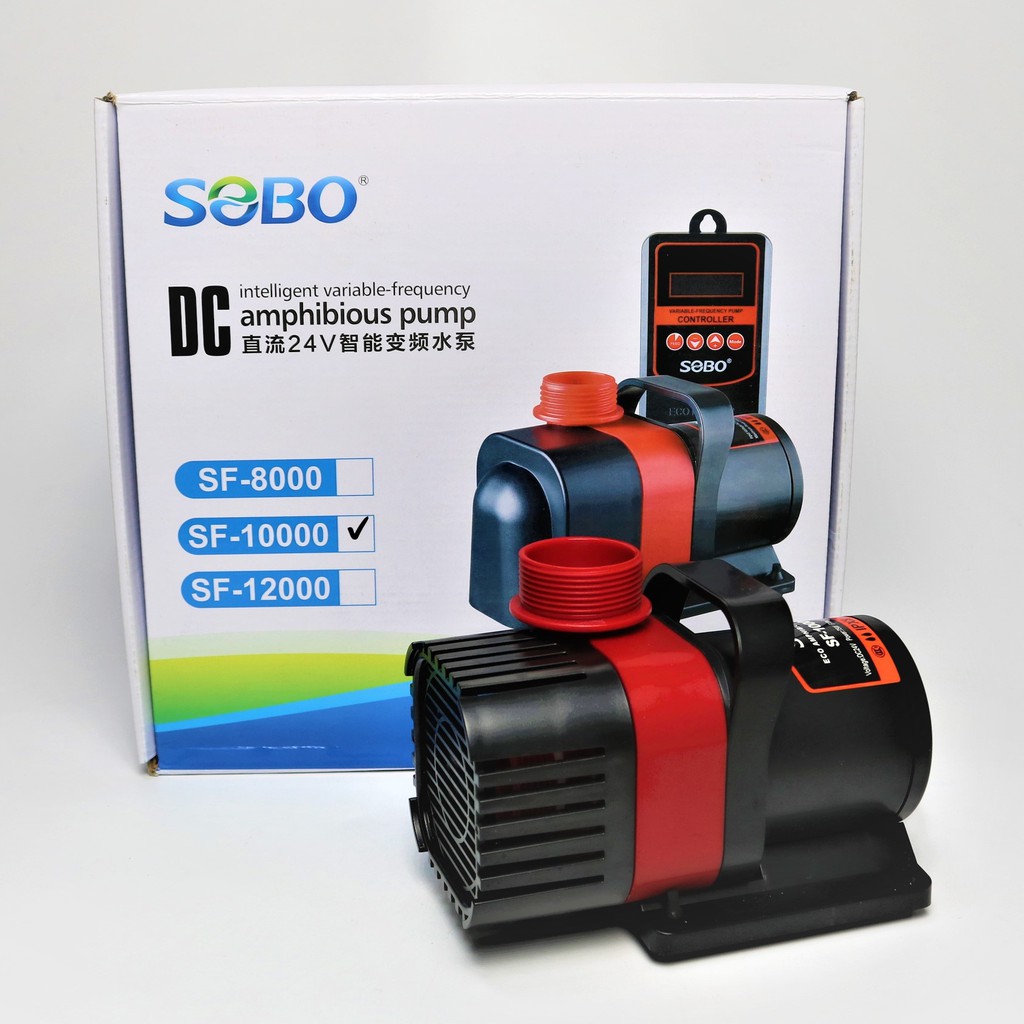 SOBO SF-10000 (ปั๊มน้ำประหยัดพลังงาน ระบบ DC ปั้มน้ำตู้ปลา บ่อปลา ปั๊มน้ำพุ)