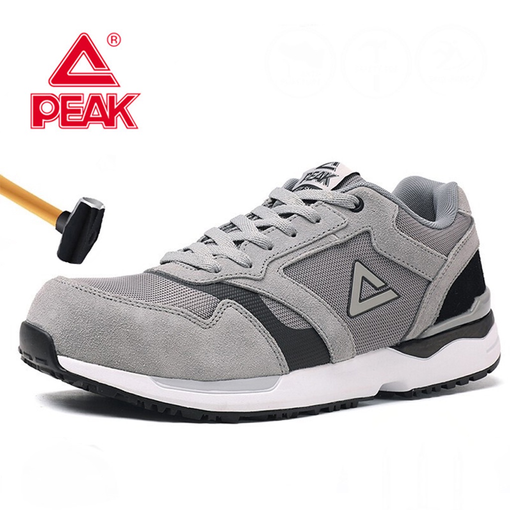 PEAK LR72018 Safety Shoes รองเท้าเซฟตี้หัวเหล็ก ผู้ชาย ผู้หญิง แฟชั่น