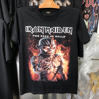 IR067 เสื้อยืดวงร็อค IRON MAIDEN ไอรอน เมเดน เสื้อวง เสื้อยืดไอรอนเมเดน เสื้อวินเทจ