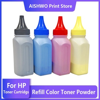 Compatible Color Refill Toner Powder For HP CE310A -313A 126A CF350A -353A 130A Toner Cartridge