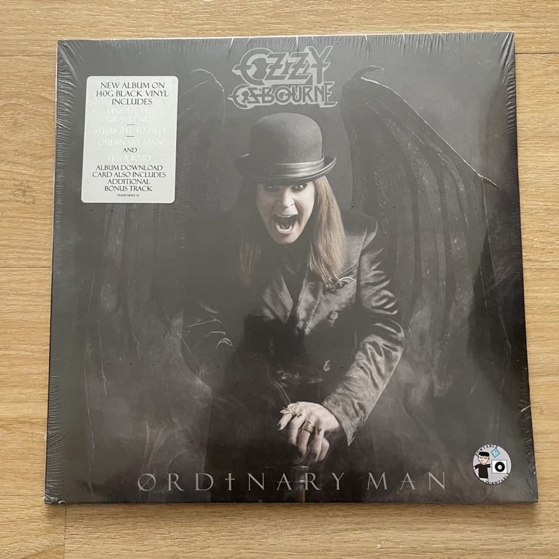 แผ่นเสียง Ozzy Osbourne ‎– Ordinary Man, Vinyl, LP, Album, US มือหนึ่ง ซีล