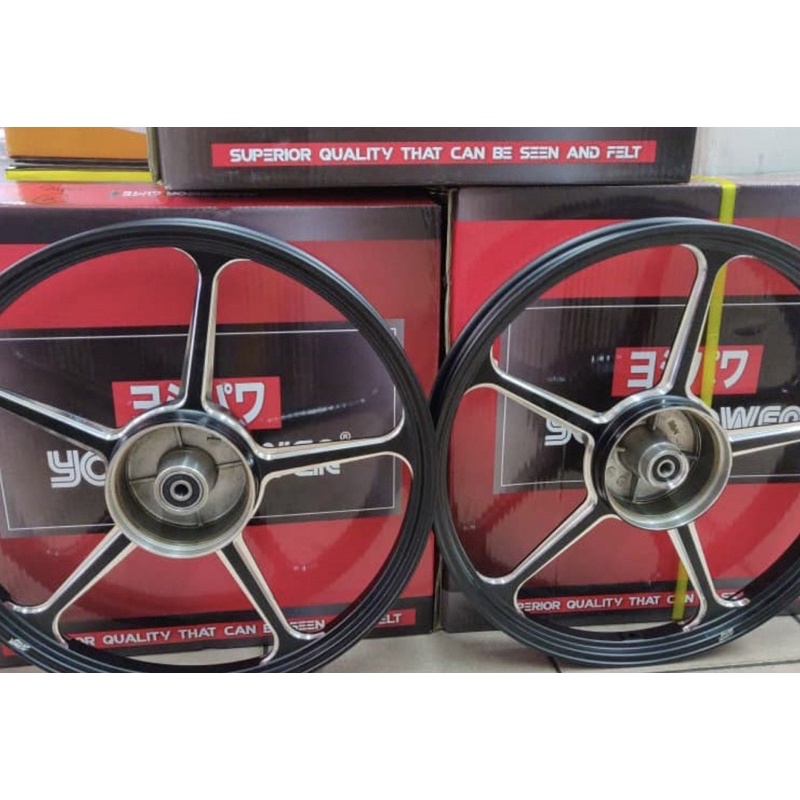 YOSHIPOWER FG505 FG511 ENKEI 505 ENKAI 511 SPORT RIM Y15 Y15ZR LC135 Y125 EX5 DREAM KRISS110 WAVE125