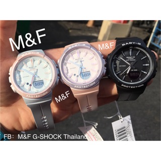 🚗พร้อมส่ง🚗 Baby-G FOR RUNNING SERIES (ซีรีย์เพื่อนักวิ่ง)  นาฬิกาข้อมือผู้หญิงสายเรซินCASIO รุ่น ใหม่-BGS-100SC-1A-ดำ