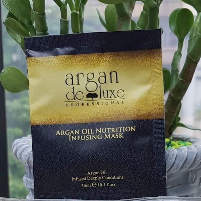 ผมเสียมากทรีทเม้นท์บำรุงผมล้งสารเคมีขนาดทดลอง Argan oil ขนาดพกพา