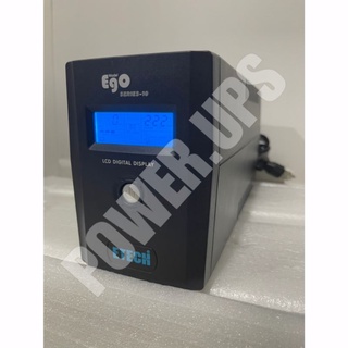 UPS เครื่องสำรองไฟ ETECH รุ่น ego 1000VA/500W มือสอง พร้อมแบตเตอรี่ใหม่ สินค้าพร้อมใช้งานรับประกัน 1 เดือน