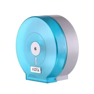 กล่องกระดาษทิชชู่สำหรับกระดาษม้วนใหญ่ สีเทา สีฟ้า TOILET TISSUE DISPENSER