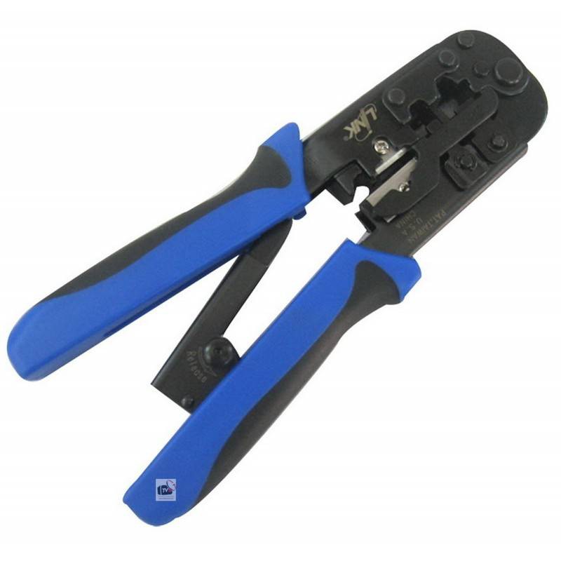 Link Tl-1103R Crimp Tool Rj45Rj11 And 4-Pos Hand Set คีมเข้าหัว Rj45 Rj11  Rj12 - Sysnet.Center - Thaipick