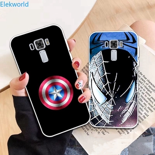 YB-Asus Zenfone 2 3 4 Laser Selfie Max Pro Plus M1 M2 Spiderman pattern-2 Soft Silicon Case Cover