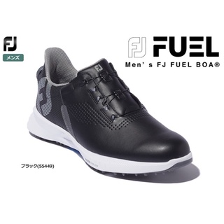 รองเท้ากอล์ฟ Footjoy FUEL BOA #55449 Black กันน้ำ Waterproof