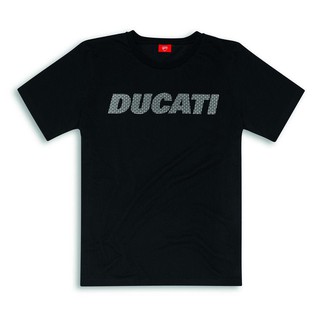 T-shirt  เสื้อยืด พิมพ์ลายกราฟฟิค Ducati Carbon Kurzarm Or Ducati สําหรับผู้ชายS-5XL