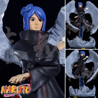 Figure ฟิกเกอร์ Model โมเดล Naruto Shippuden GK นารูโตะ ชิปปุเดง นินจาจอมคาถา โอ้โฮเฮะ Akatsuki Konan อาคัตซุกิ โคนัน