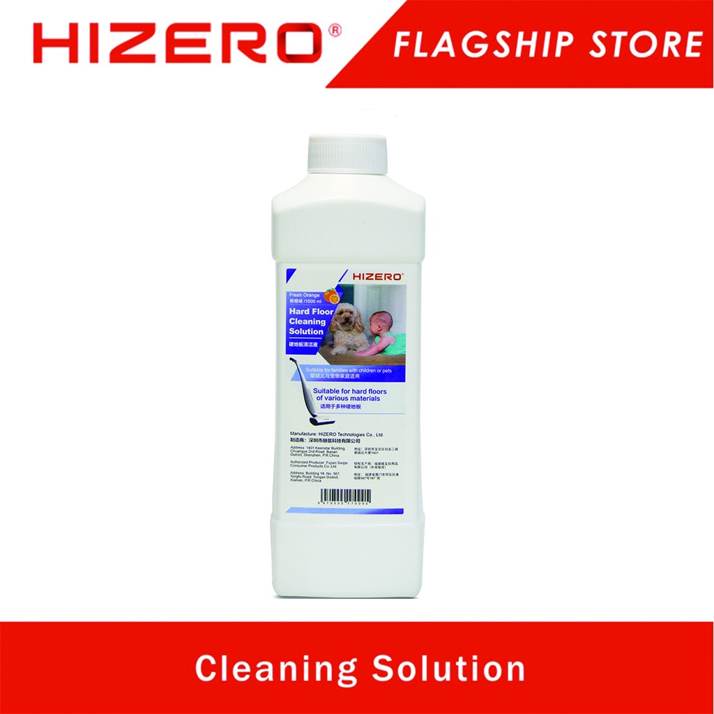 Hizero Bionic Mop Cleaning Solution 1L (ส้มสด)