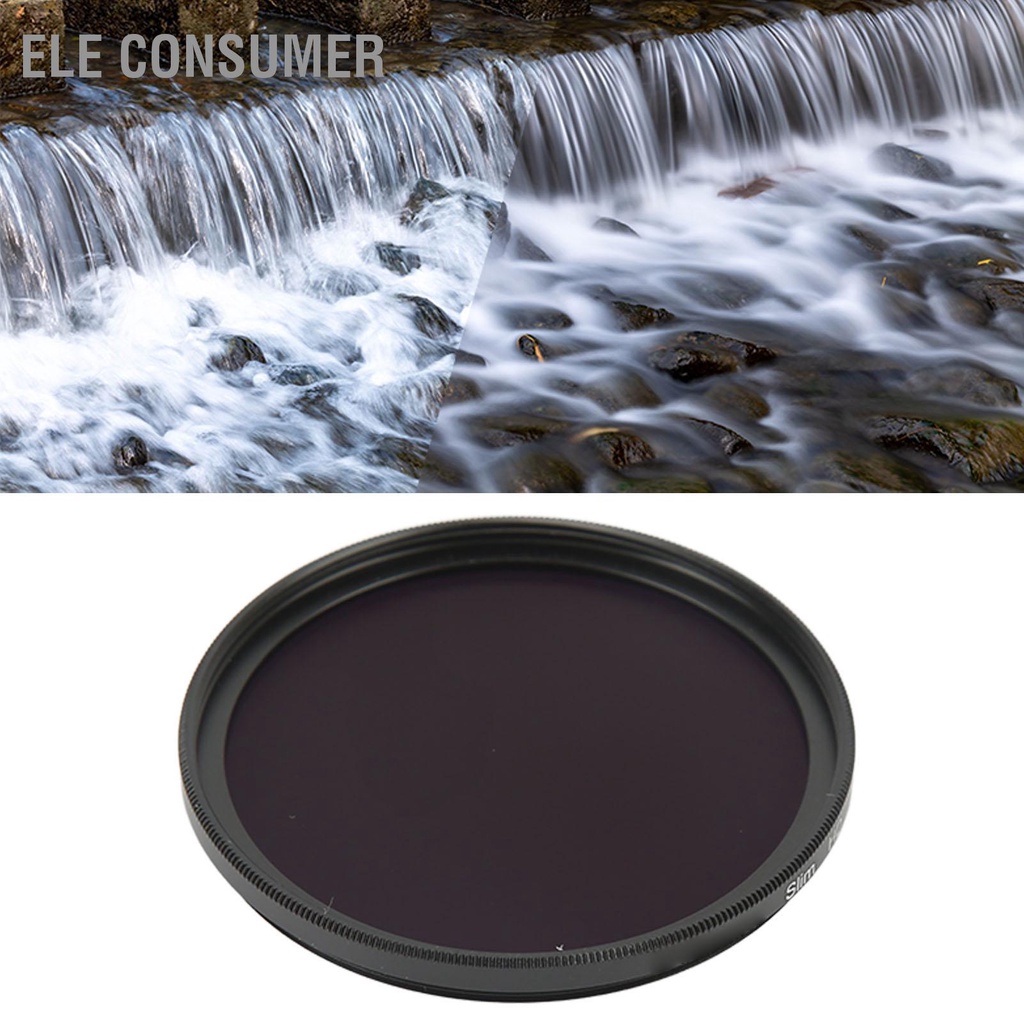 ELE Consumer 49mm ND8 Lens Filter Adjustable Optical Glass Neutral ...