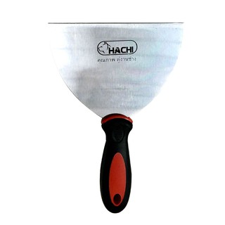 ราคาพิเศษ!! HACHI เกรียงโป๊วสี ขนาด 6 นิ้ว สีดำ - แดง