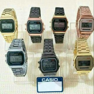 Casio สายเลส ดิจิตอล กันน้ำ