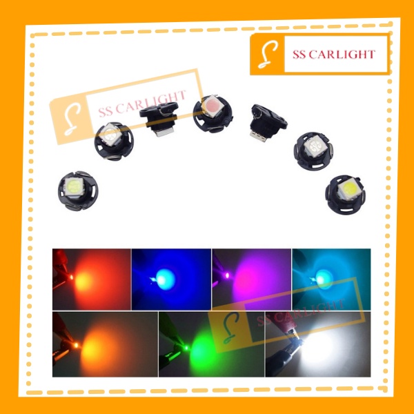 T3/T4.2/T4.7 LED เมตรหลอดไฟรถ DASHBOARD BRIGHT LIGHT AUTOMOBILES INSTRUMENT LIGHT BULBS 12V