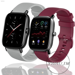 สาย Amazfit GTS 2mini สายนาฬิกาข้อมือซิลิโคน for 2E อุปกรณ์เสริมสมาร์ทวอทช์ 2 สายนาฬิก mini watch strap
