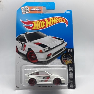 รถเหล็ก Hotwheel 1985 HONDA CR-X สีขาว (ib22)