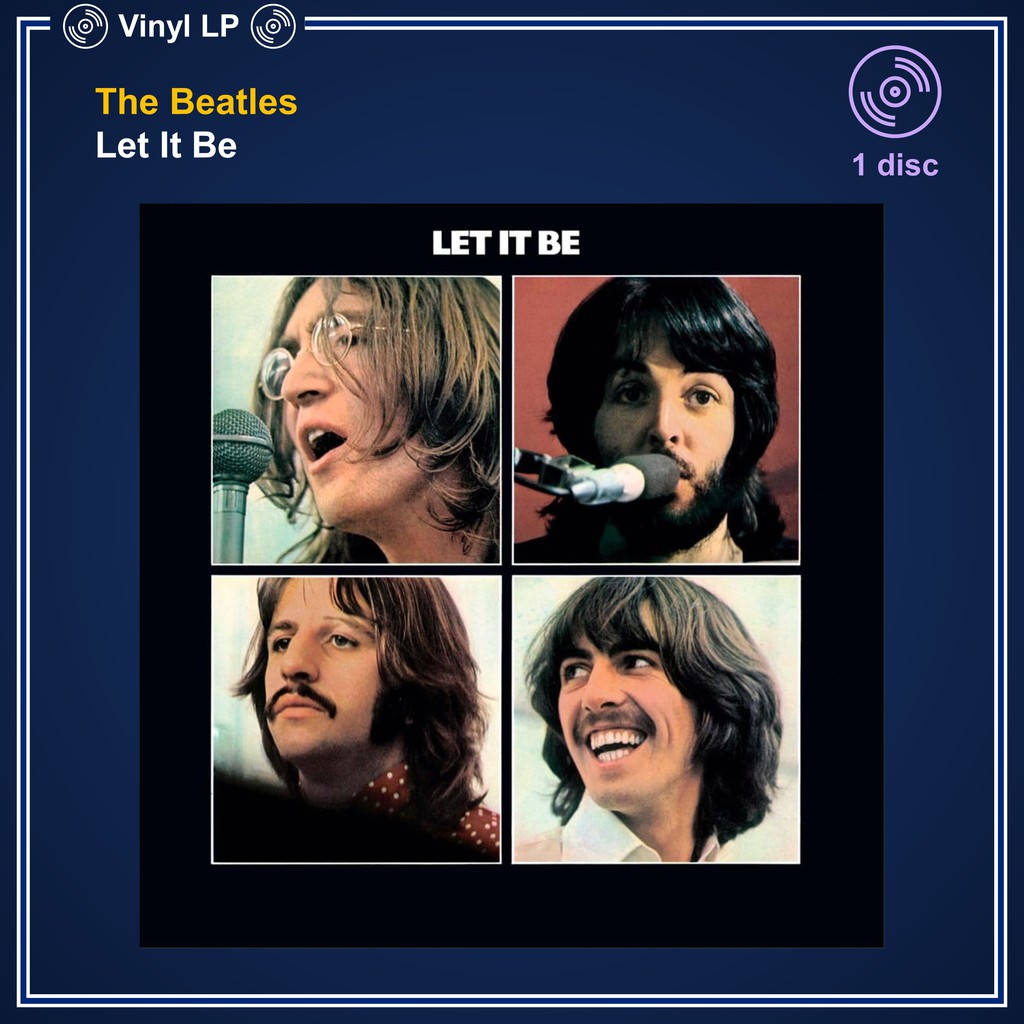 [แผ่นเสียง Vinyl LP] The Beatles - Let It Be [ใหม่และซีล SS]