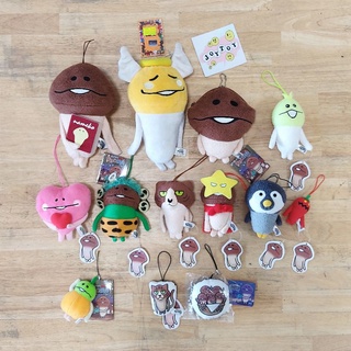 รวมงานพวงกุญแจตุ๊กตา #เห็ดนาเมโกะ #Nameko ป้ายห้อยทุกตัว