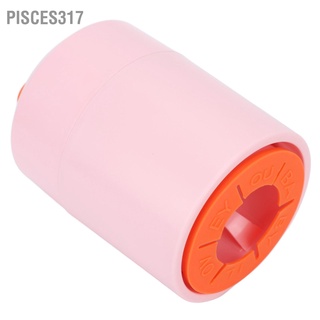 Pisces317 ขวดนมไฟฟ้าอัจฉริยะ หมุนได้ 360 องศา สีชมพู น้ําหนักเบา พกพาง่าย สําหรับเด็ก