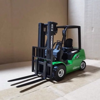 แท้ โมเดลเครื่องกล 1:25 Hangcha forklift 35 โลหะผสมสแต็กเกอร์