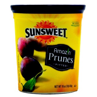 Sunsweet Pitted Prunes Gold 454g  ซันสวีทลูกพรุนสีทอง 454 กรัม
