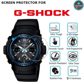 Casio G-Shock AWR-M100A-1A Series 9H ฟิล์มกระจกนิรภัยกันรอยหน้าจอ AWRM100 แข็ง กันรอยขีดข่วน