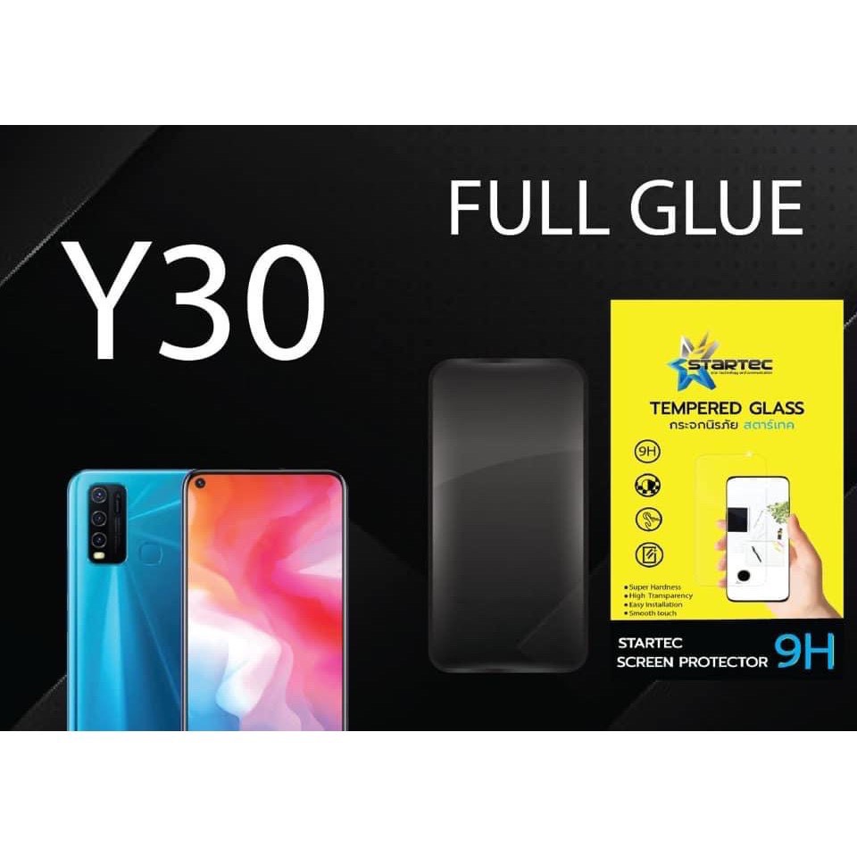 Startec ฟิล์มกระจกเต็มจอ Vivo Y30 /Y33s/ Y3s/ Y19