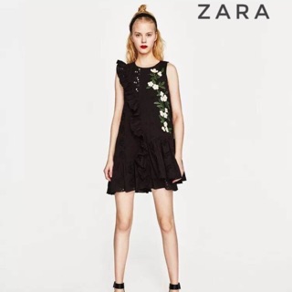 ส่งต่อ Zara Embroidery minidress