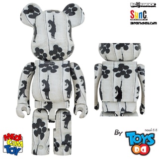 Be@rbrick 1000%, 400% &amp; 100% Flying Balloons Girl