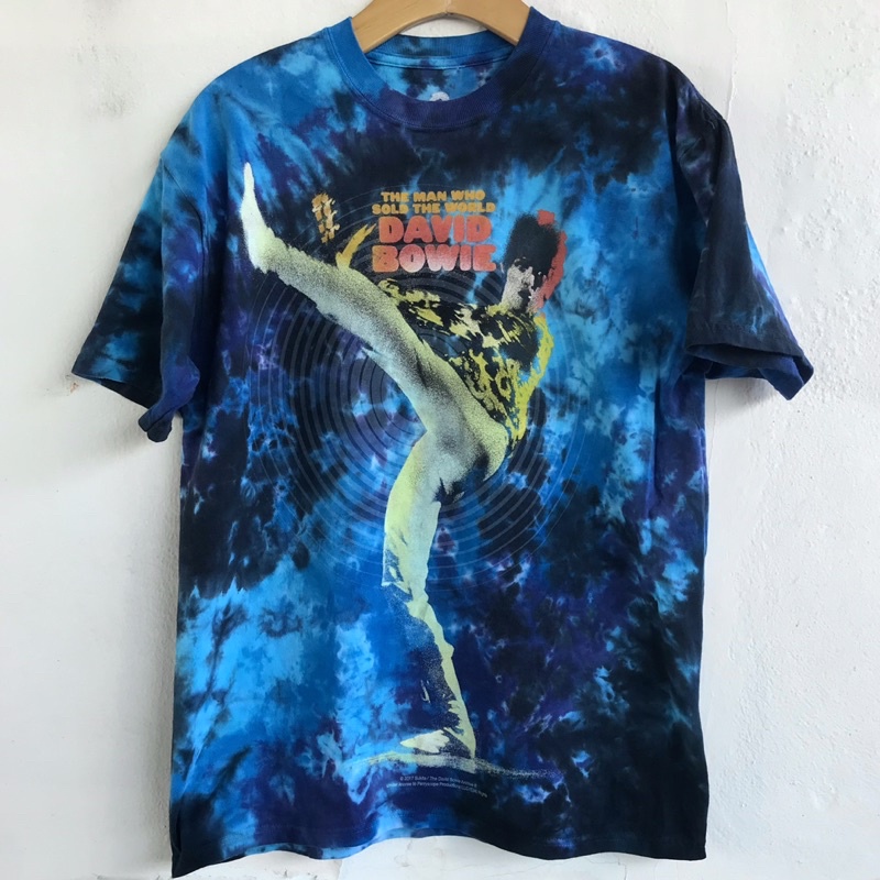 เสื้อมัดย้อม david bowie 2017