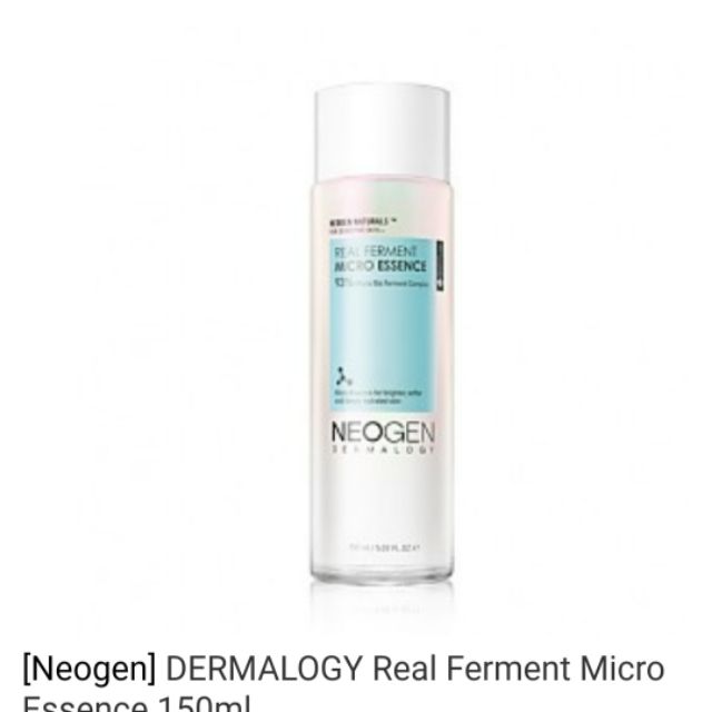 Neogen - Dermalogy Real Ferment Micro Essence 150ml