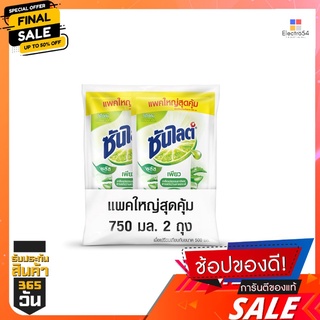 ซันไลต์เพียว ดูโอ 750X2มล.SUNLIGHT PURE DISH WASH 750X2