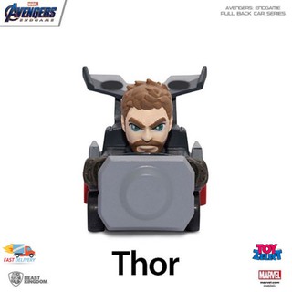 พร้อมส่ง+โค๊ด Thor: Avengers Endgame Superhero Pull Back Car By Beast Kingdom (ลิขสิทธิ์แท้)